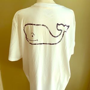 Short-sleeve vintage whale pocket t-shirt